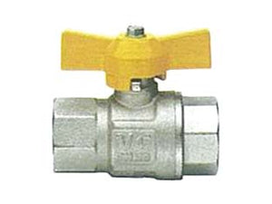 VALVOLA A SFERA GAS F/F CON MANIGLIA A T LONDON ART.068- - FF 1/2 - 2 pezzi ITAP