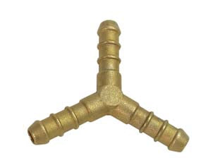 RACCORDO PORTAGOMMA TRE VIE PER TUBO GPL - 5 pezzi