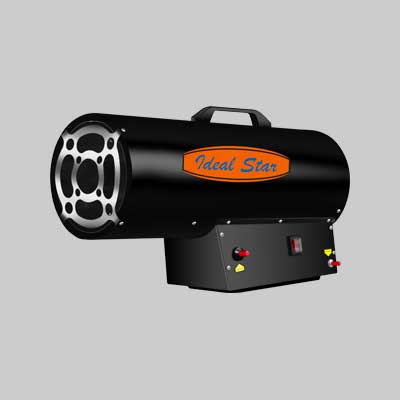 GENERATORE ARIA CALDA A GAS IDEAL STAR 50 Kw - IDEAL STAR