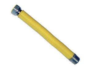 FLESSIBILE ESTENSIBILE PER GAS IN ACCIAIO INOX MF  MF 1/2  ø DN 15  mm.100/200