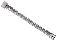 FLESSIBILE INOX PARIGI M1/2 - F1/2 FLEXCORE- - M 1/2 F 1/2 cm.40 - 5 pezzi PARIGI