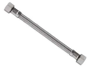 FLESSIBILE INOX PARIGI F1/2 - F1/2 FLEXCORE- - F 1/2 F 1/2 cm.30 - 5 pezzi PARIGI