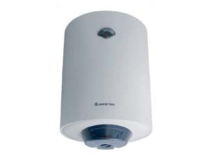 SCALDACQUA VERTICALE BLU R EVO 50 V EU3  lt.49, dimensioni ø mm.450x573h. peso kg.16    ARISTON