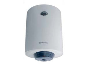 SCALDACQUA VERTICALE BLU R EVO 50 V EU3  lt.49, dimensioni ø mm.450x573h. peso kg.16    ARISTON