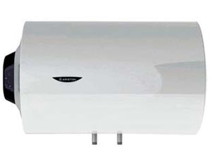 SCALDACQUA ORIZZONTALE BLU1 R 80 H EU  lt.80, dimensioni ø mm.748x450h. peso kg.20,5    ARISTON