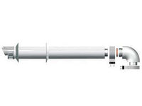 KIT SCARICO COASSIALE PER CALDAIA  ø mm.60/100    ARISTON