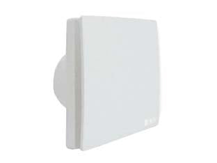 ASPIRATORE ELETTRICO DA PARETE ASSIALE LEVANTE 100C CON COVER 15W  ø mm.100, port. 100mc/h.    LUX