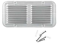 GRIGLIA AERAZIONE RETTANGOLARE IN ALLUMINIO- - cm.36x14h. - 4 pezzi