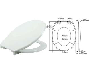 SEDILE WC UNIVERSALE 2850 BUXTON coprivaso copriwater BEMIS