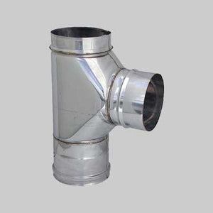 RACCORDO A T 90  ° PER CANNE FUMARIE  EE ? 250 mm