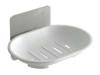 PORTASAPONE BAGNO IN ABS- - mm.130x97x75 - colore bianco - 6 pezzi AGLAIA