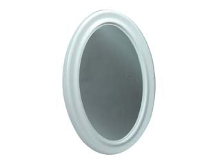 SPECCHIO OVALE IN PLASTICA  cm.43x58h.    AGLAIA