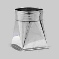 TRAMOGGIA PER CANNA FUMARIA 200x200 mm - tubo Ø 200 mm