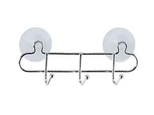 GANCIO HOOKY 3 CON VENTOSE  cm.21x5x7h.    ARTEX