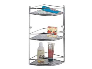 MENSOLA ANGOLO STAR TRIPLA  cm.21x21x46h.    ARTEX