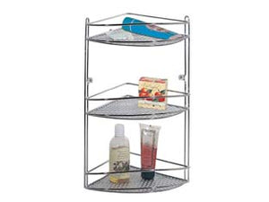 MENSOLA ANGOLO STAR TRIPLA  cm.21x21x46h.    ARTEX