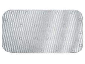 TAPPETO VASCA RETTANGOLARE IN PVC BIANCO- - cm.70x38 - 2 pezzi XTRA