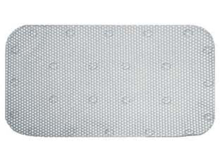 TAPPETO VASCA RETTANGOLARE IN PVC BIANCO- - cm.70x38 - 2 pezzi XTRA