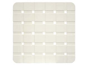 PEDANA PER DOCCIA IN PLASTICA BIANCA ELITE- - cm.58x58 - 2 pezzi