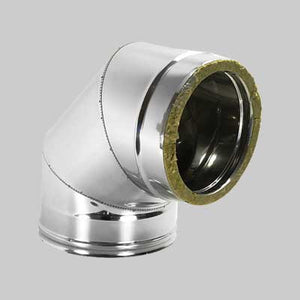 GOMITO DOPPIA PARETE A 90  °  EE ? 180/230 mm