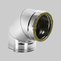 GOMITO DOPPIA PARETE A 90  °  EE ? 200/250 mm