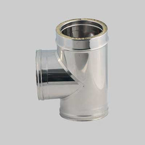 RACCORDO DOPPIA PARETE A T 90  °  EE ? 130/180 mm