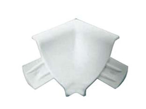 RACCORDO INTERNO PER PROFILO RACCORDO IGIENICO RIGIDO BIANCO - 25 pezzi