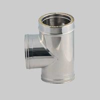 RACCORDO DOPPIA PARETE A T 90  °  EE ? 180/230 mm
