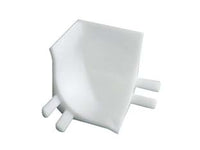 RACCORDO INTERNO PER PROFILO RACCORDO IGIENICO LATERALI MORBIDI BIANCO- - bianco - 25 pezzi