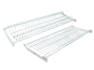 SCOLAPIATTI PLASTIFICATO BIANCO  cm.76