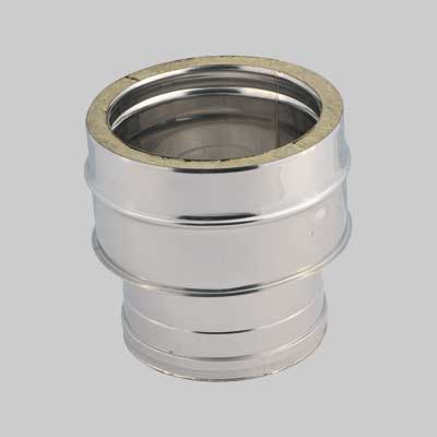 RACCORDO DOPPIA PARETE PER CALDAIA Ø F 180/230 - F 180 mm