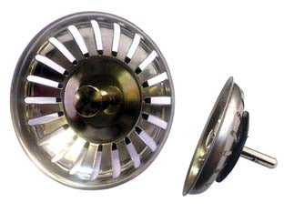 GRIGLIA INOX BASKET PER LAVELLO- - ø mm.84 - 10 pezzi