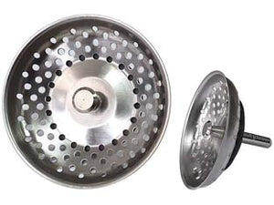 GRIGLIA INOX BASKET MICROFORATA PER LAVELLO- - ø mm.84 - 10 pezzi