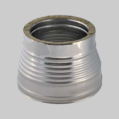 AUMENTO DOPPIA PARETE Ø 130/180 - 100/150 mm