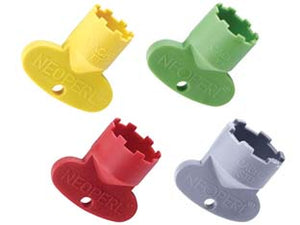 CHIAVE DI SERVIZIO PER MONTAGGIO AERATORI CACHE- - gialla per aeratore TT M16,5X1 (ns cod.401722) - 10 pezzi NEOPERL