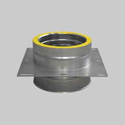 PIASTRA INTERMEDIA DOPPIA PARETE Ø 180/230 mm