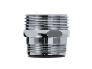 RIDUZIONE IN OTTONE CROMATO M/M  M24x1x3/4    NEOPERL