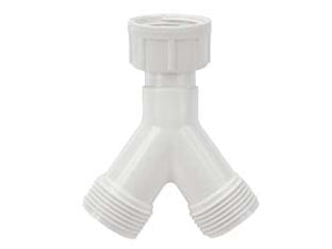 RACCORDO A Y PER TUBI CARICO LAVATRICE- - F 3/4 x M 3/4 x M 3/4 - 10 pezzi