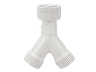 RACCORDO A Y PER TUBI CARICO LAVATRICE- - F 3/4 x M 3/4 x M 3/4 - 10 pezzi