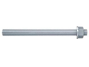 BARRA FILETTATA DADO E ROSETTA FIS A- - FIS A ø mm.10x130 - 10 pezzi FISCHER