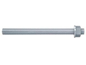 BARRA FILETTATA DADO E ROSETTA FIS A- - FIS A ø mm.10x130 - 10 pezzi FISCHER