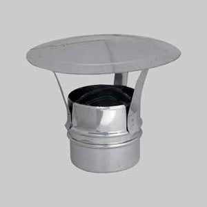 FUMAIOLO ZINCATO A CAPPELLO 'CINESE' TONDO Ø 250 mm