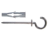 TASSELLO IN NYLON OCCHIOLO APERTO FU-R- - ø mm.8x50 occhiolo mm.4,5x83 - 25 pezzi FISCHER