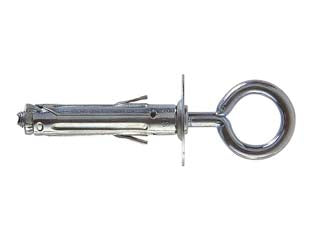 TASSELLO IN ACCIAIO CON OCCHIOLO CHIUSO SBS- - SBS 9/3 ø mm.9x45 asola occhio mm.14 - 50 pezzi FISCHER