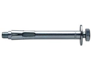 TASSELLO IN ACCIAIO CON VITE TESTA ESAGONO FSL- - FSL 12x120/10 S vite M 10 tassello ø mm.12x120 - 20 pezzi FISCHER