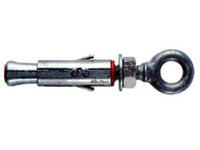 TASSELLO IN ACCIAIO CON OCCHIOLO SLM- - SLM  8 MA occhiolo foro occhio ø mm.11 - 50 pezzi FISCHER