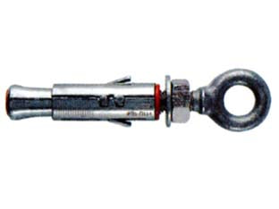 TASSELLO IN ACCIAIO CON OCCHIOLO SLM- - SLM 10 MA occhiolo foro occhio ø mm.12,5 - 25 pezzi FISCHER