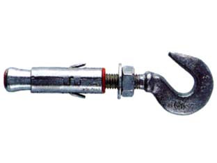 TASSELLO IN ACCIAIO CON GANCIO SLM- - SLM  8 MA gancio asola occhio mm.10,5 - 50 pezzi FISCHER