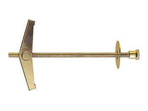 ANCORA A SOFFITTO IN ACCIAIO KD- - KD 4 vite ø mm.4 MA x mm.95 con dado in ottone - 25 pezzi FISCHER