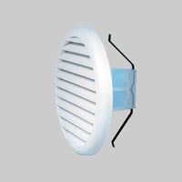 GRIGLIA DI AERAZIONE TONDA UNIVERSALE Ø 125>160 mm